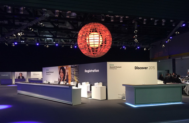 Hewlett Packard KeyNote Messe für HP Kunden und Mitarbeiter