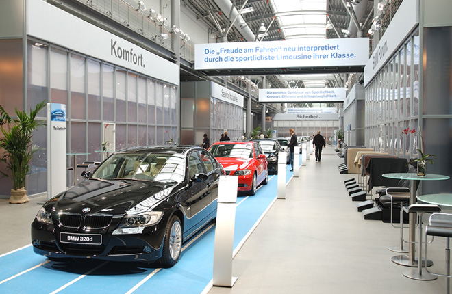 BMW 3er Model Händlerpräsentation