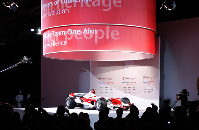 Toyota F1 Präsentation