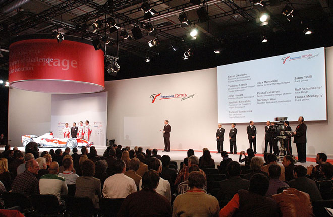 Toyota F1 Präsentation