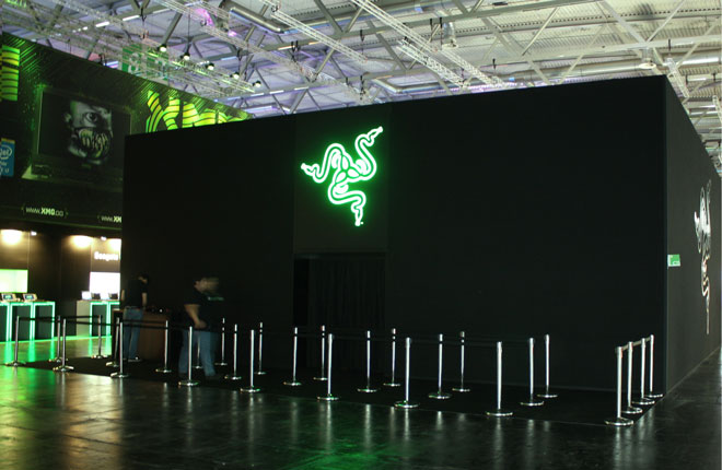 Razer Razer Messestand Gamescom