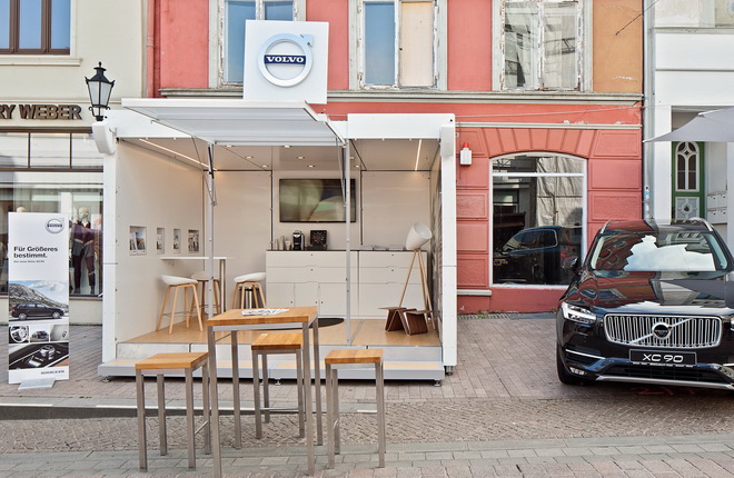Volvo Roadshow Modulbau Volvo