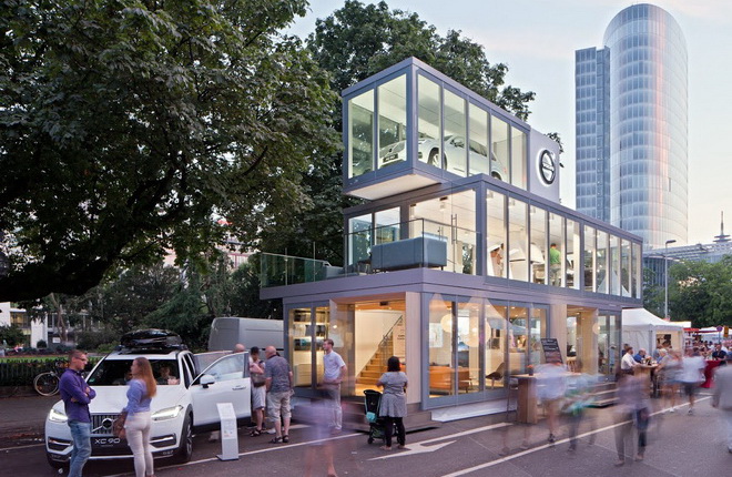 Volvo Roadshow Modulbau Volvo