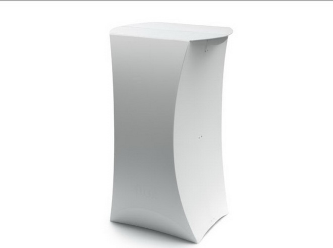 Flux Column white faltbarer Stehtisch