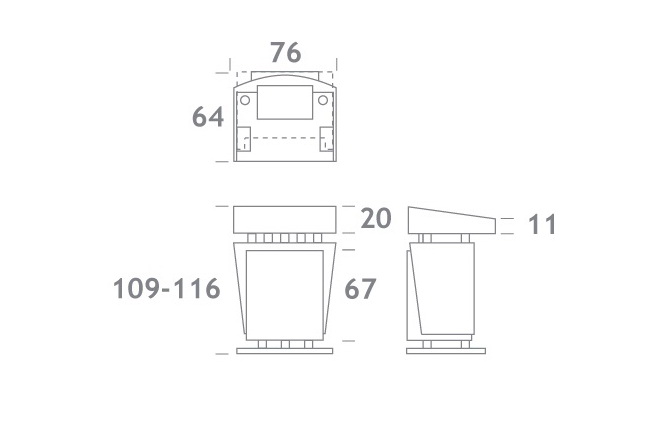 Rednerpult weiß Nr.2