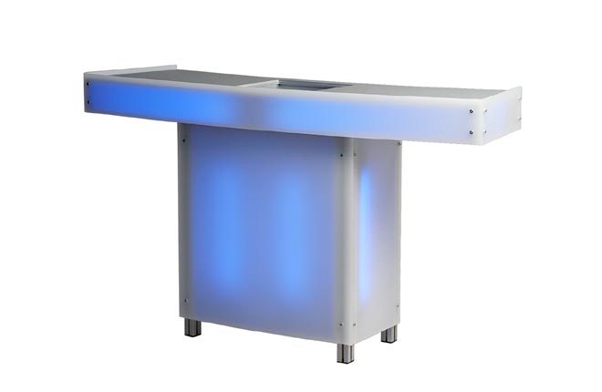 Talktisch 5er Acrylglas