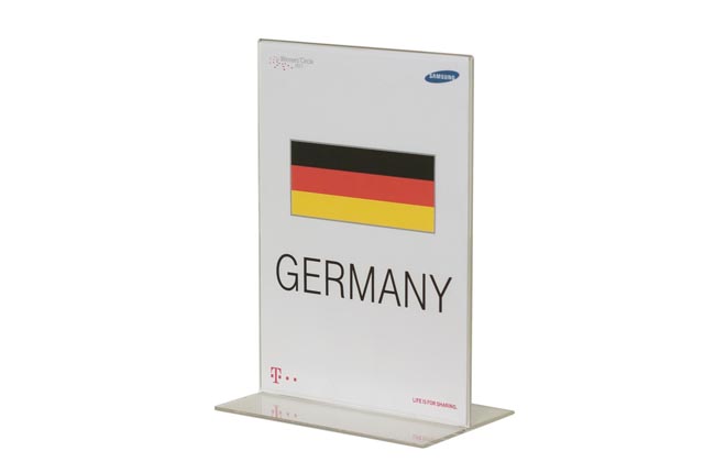 DIN A5 Werbe-Aufsteller